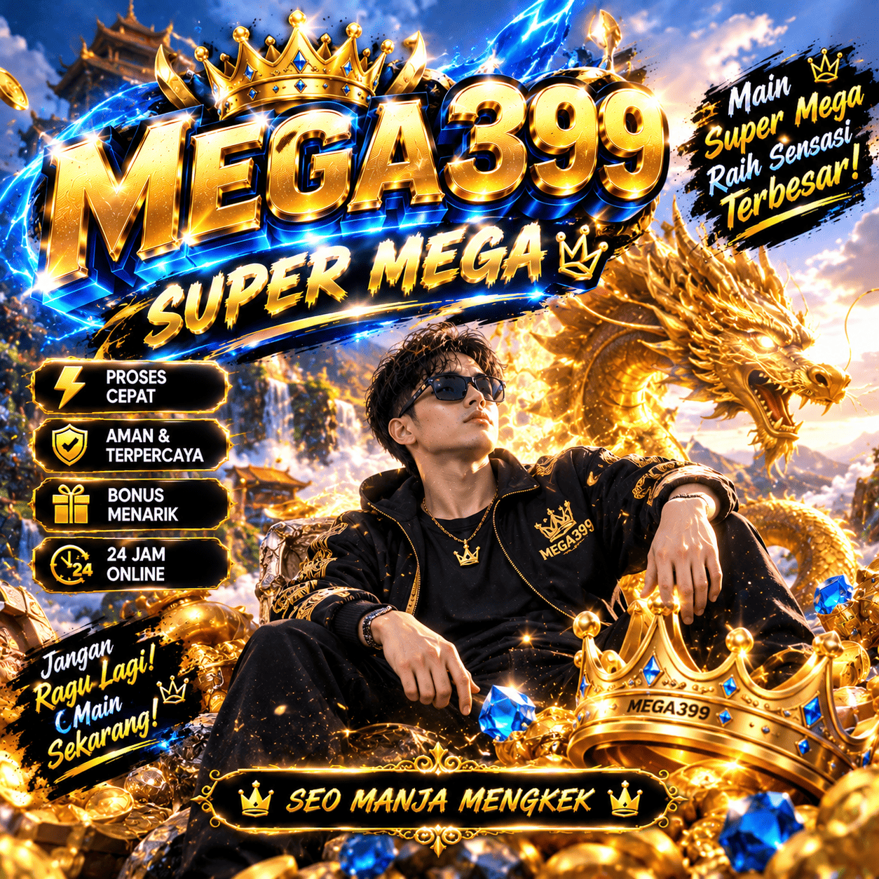 Banner MEGA399 Cyber Blue